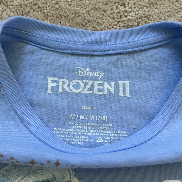 Disney Frozen 2 girl night gowns, dress and top bundle - Picture 10 of 11